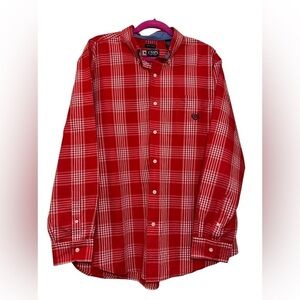 Chaps button up shirt size XL